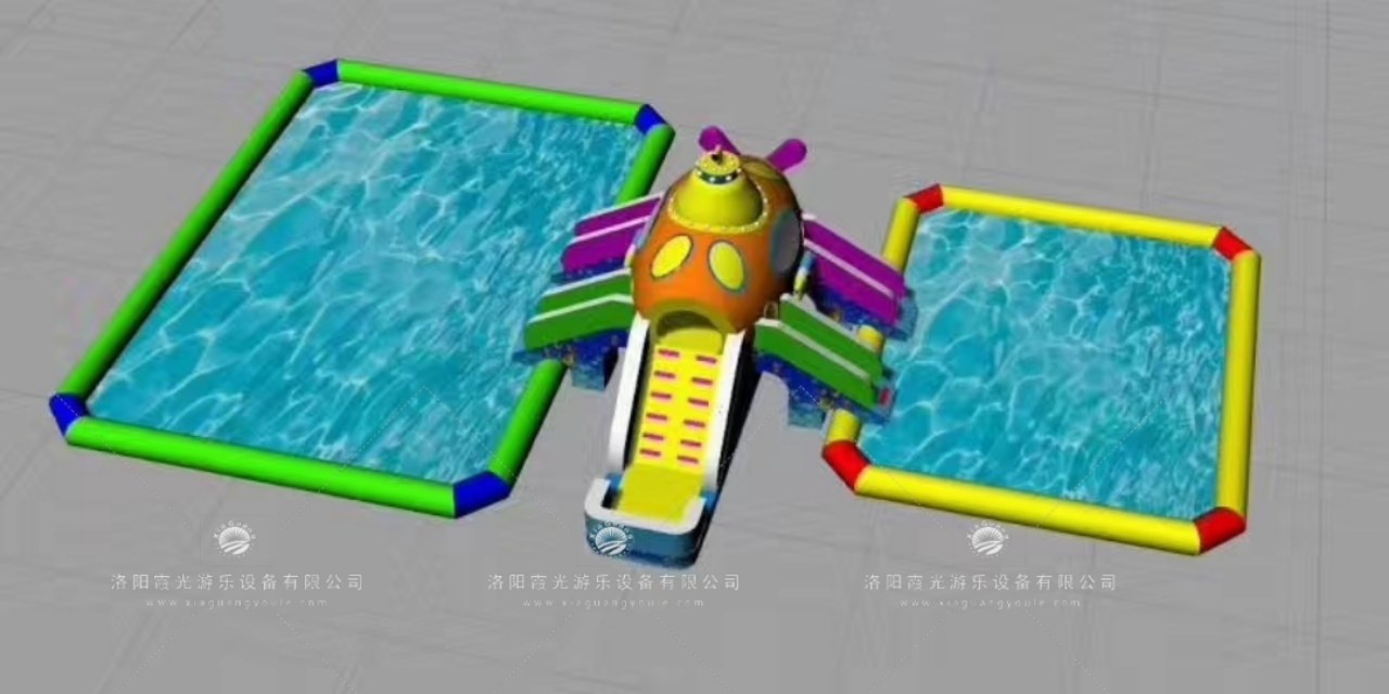 陆丰深海潜艇儿童乐园充气游泳池